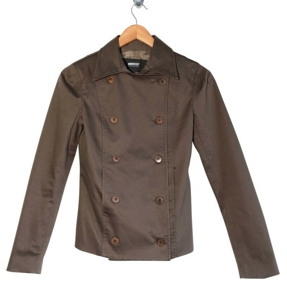 Morrissey Jackets & Blazers - Morrissey Brown Double Breasted Jacket Size 6